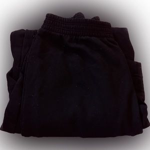 Black sweatpants